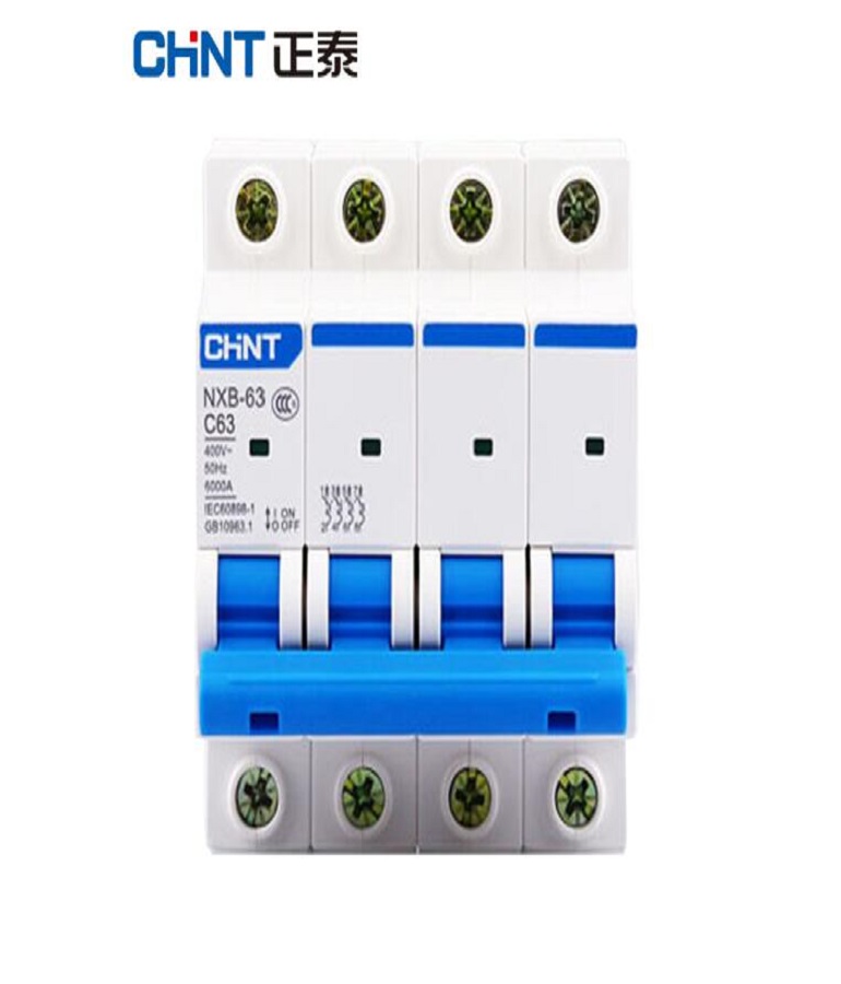 Supply of distribution circuit breaker nxb-63 4P C63 / C40 / C32 / C25 / C16 / C10 / C6 / C4 / C3 / C1 ampere in designated franchise store of Shandong Yantai Zhengtai Electric Co., Ltd